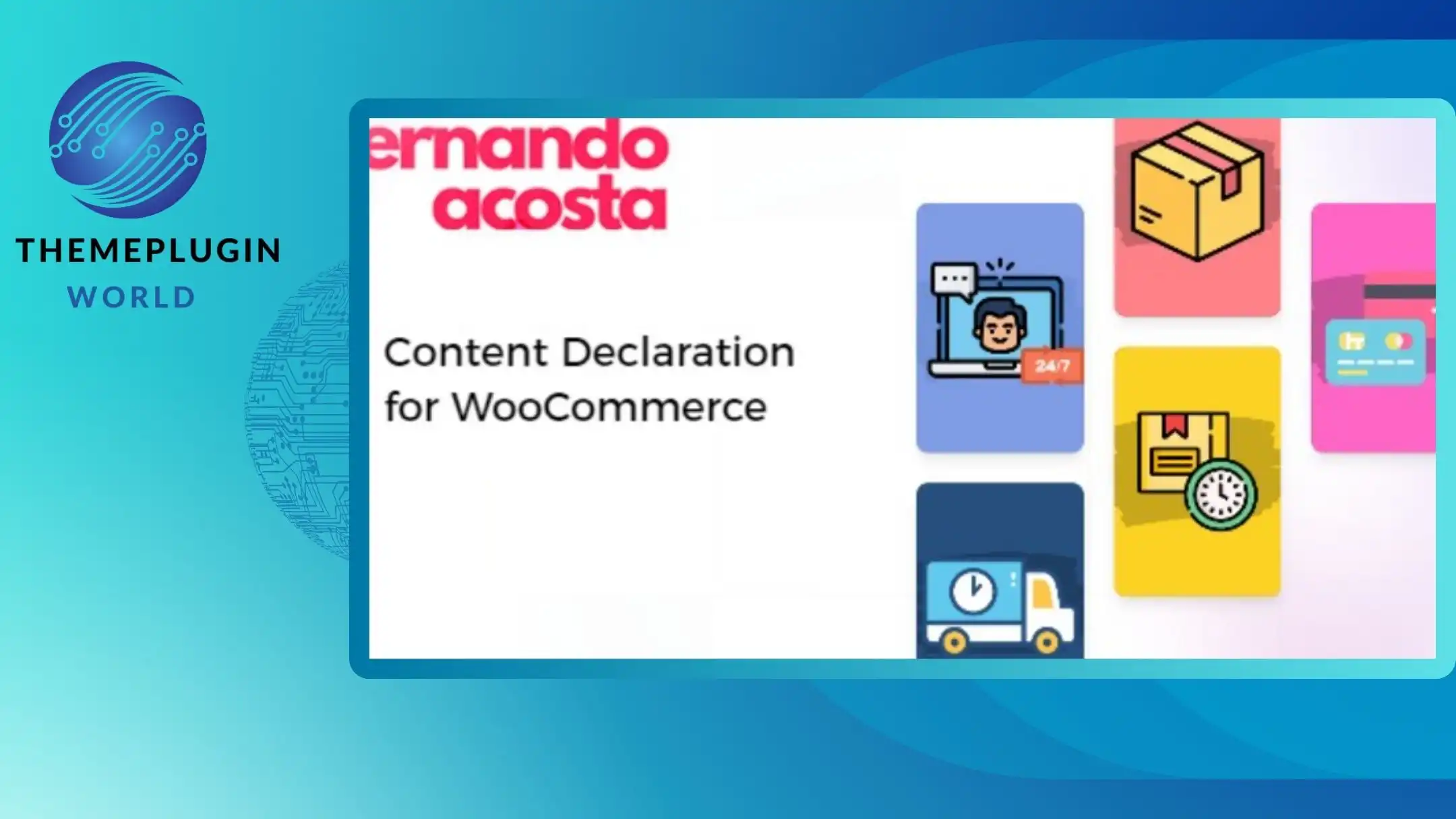 Content Declaration for WooCommerce